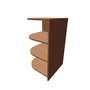 Makra / Furniture - cabinets, containers and shelf / 02007 - (450x450x760)