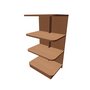 Makra / Furniture - cabinets, containers and shelf / 02215 - (450x300x760)