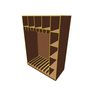 Makra / Möbel - Schränke, Container und Regale / 02226 - (1300x640x1830)
