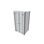 Roth / Shower enclosures Elegant line / Gdn2 1100+ub 900 - (1093x908x2032)