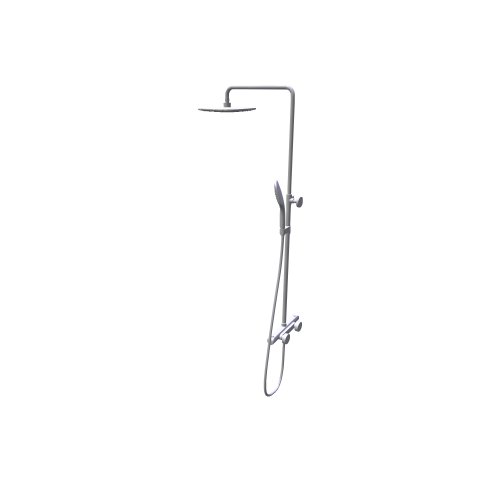 Ravak / Feinarmaturen - Flat / FL 091 00CR Thermostatic shower column - (576x372x1732)