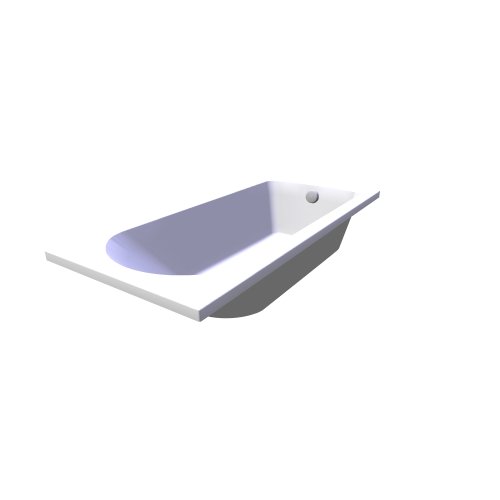 Ravak / Badewannen und bad-bildschirme / Flow bathtub 160x75 - (750x1600x375)