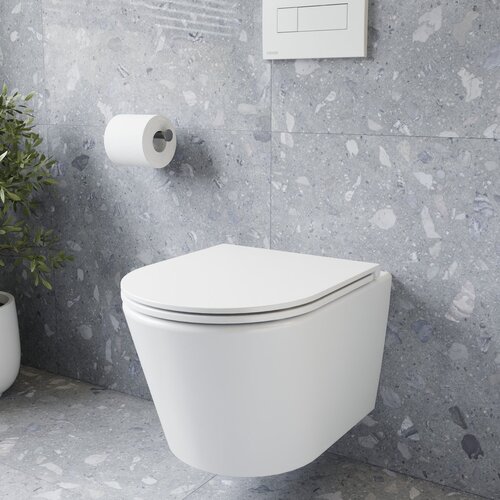 Ravak / Sanitärkeramik / Flow RimOff toilet set - (356x508x344)