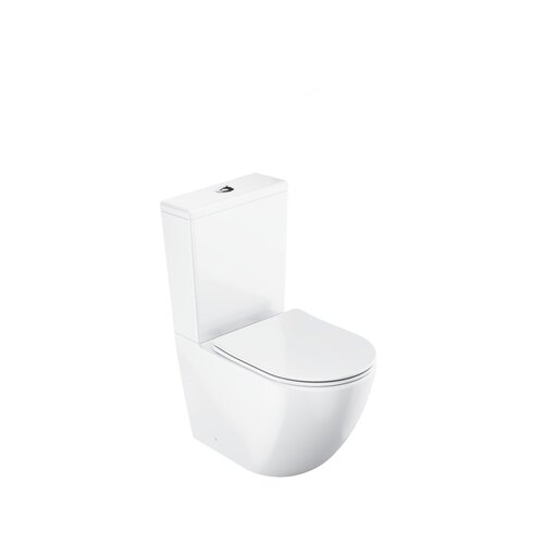 Ravak / Sanitärkeramik / Optima RimOff Monoblock toilet set - (364x593x821)